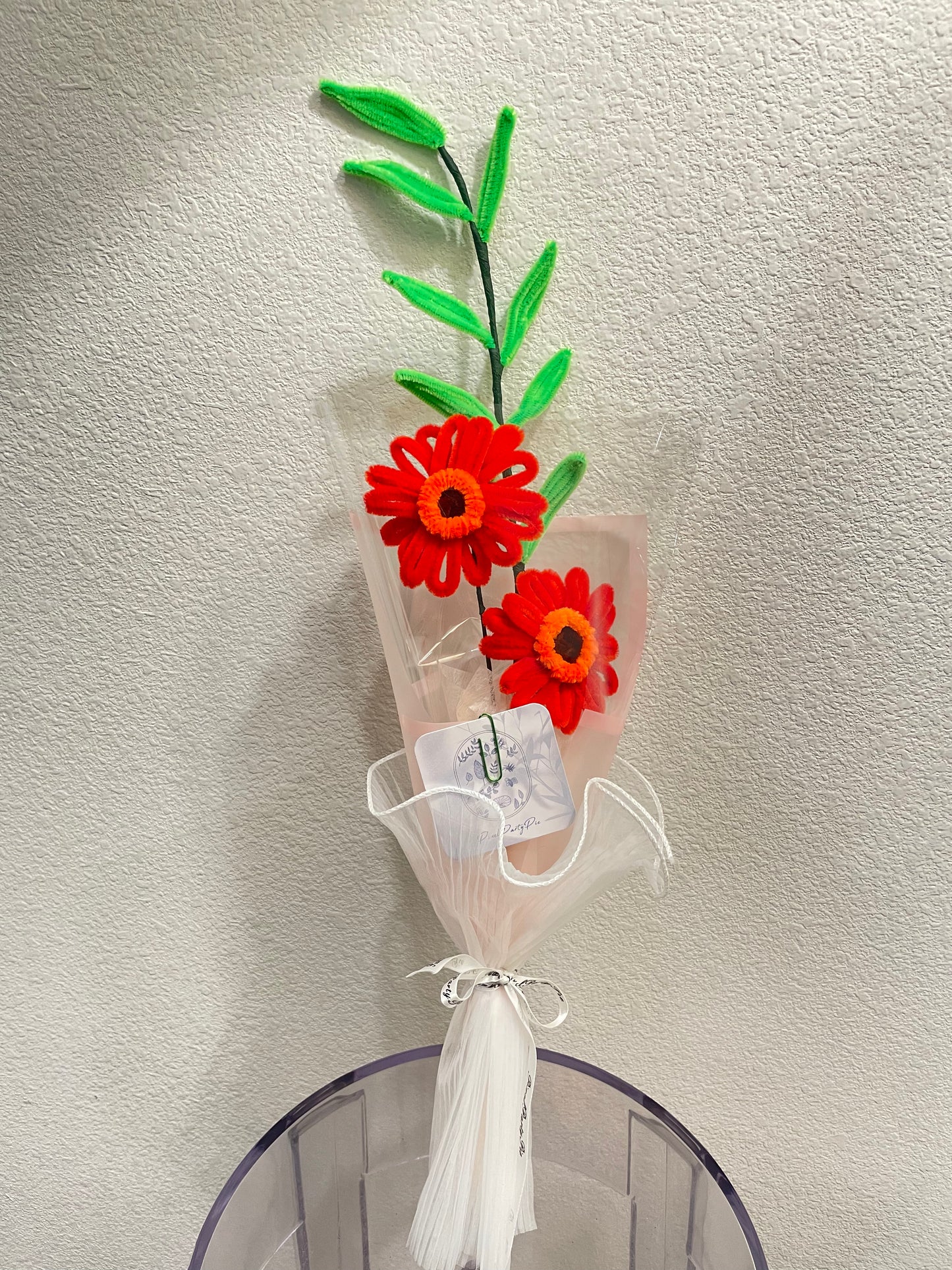 Red Daisy Bouquet
