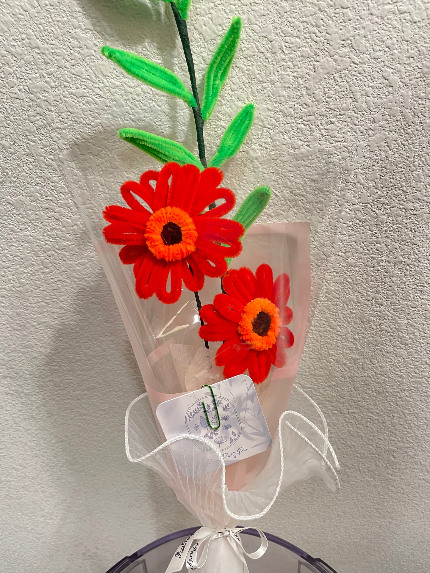Red Daisy Bouquet