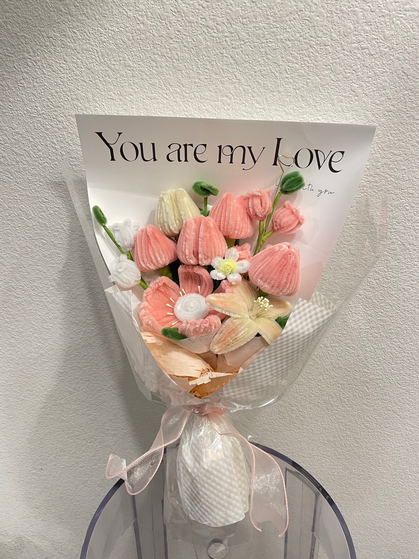 Pink Flowers Bouquet