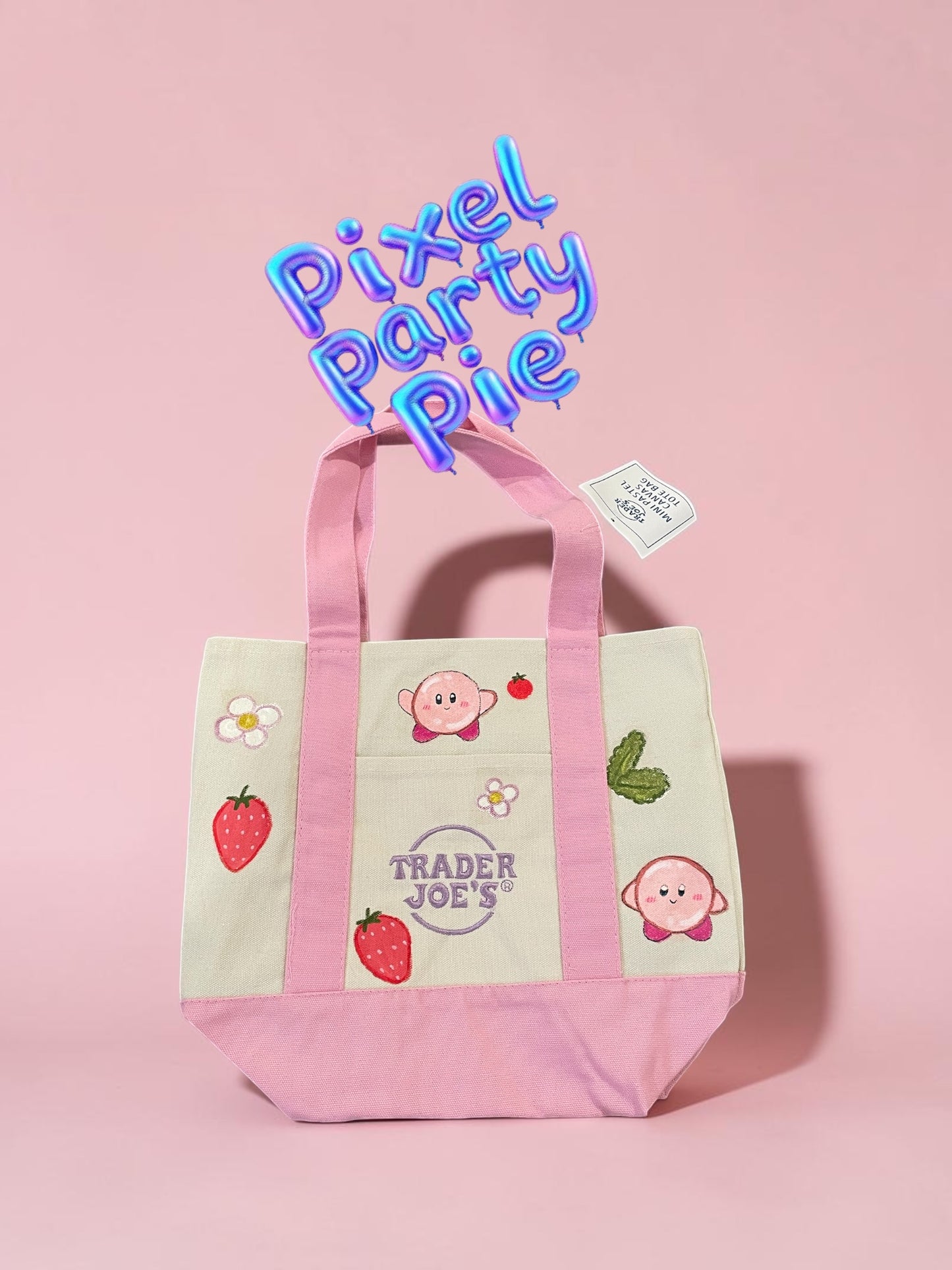 Kirby x TJ bag pink