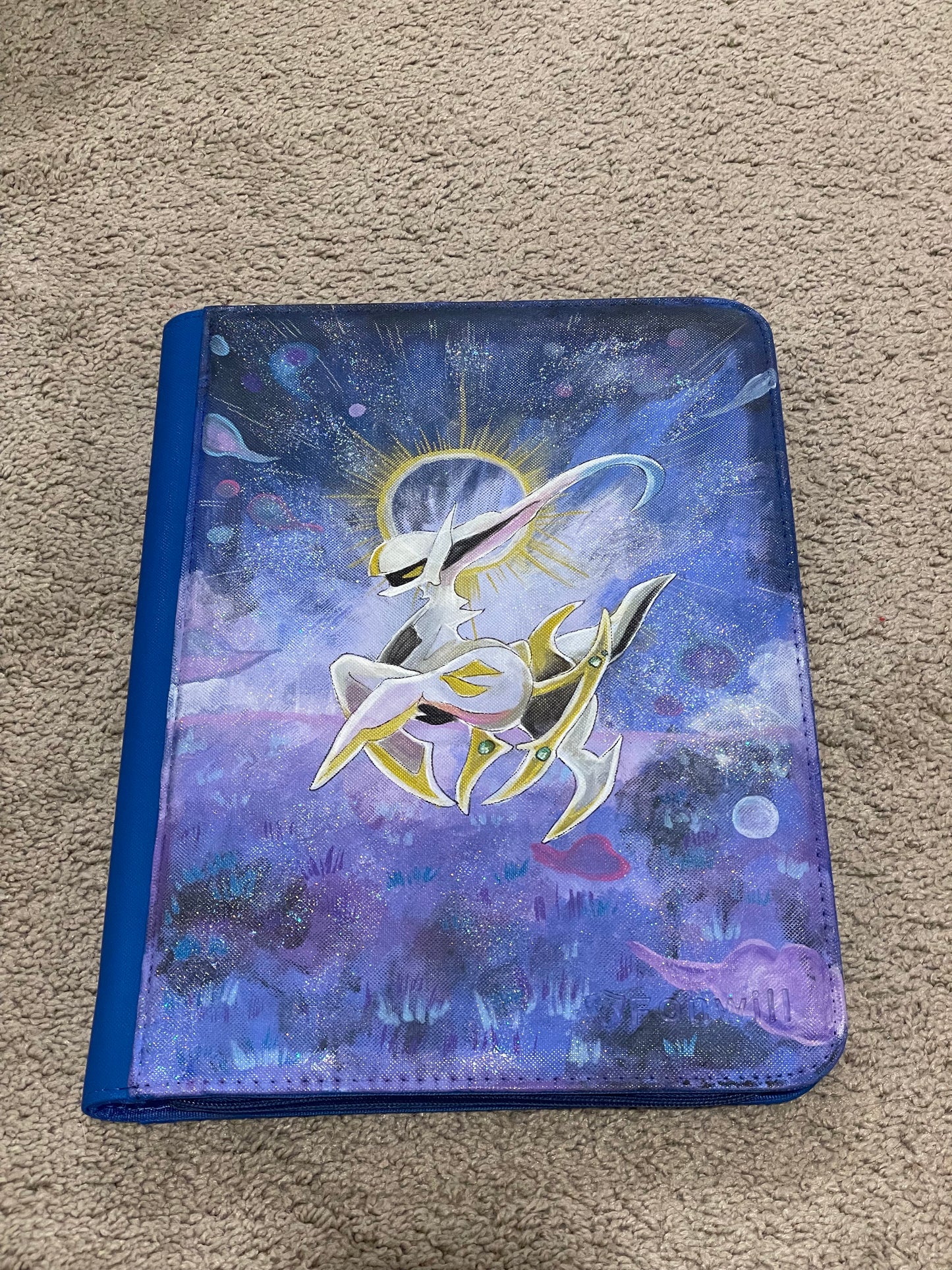 Fonwill Trading Card Binder 9 Pocket, 360 Pockets Trading Card Holder Book x Arceus