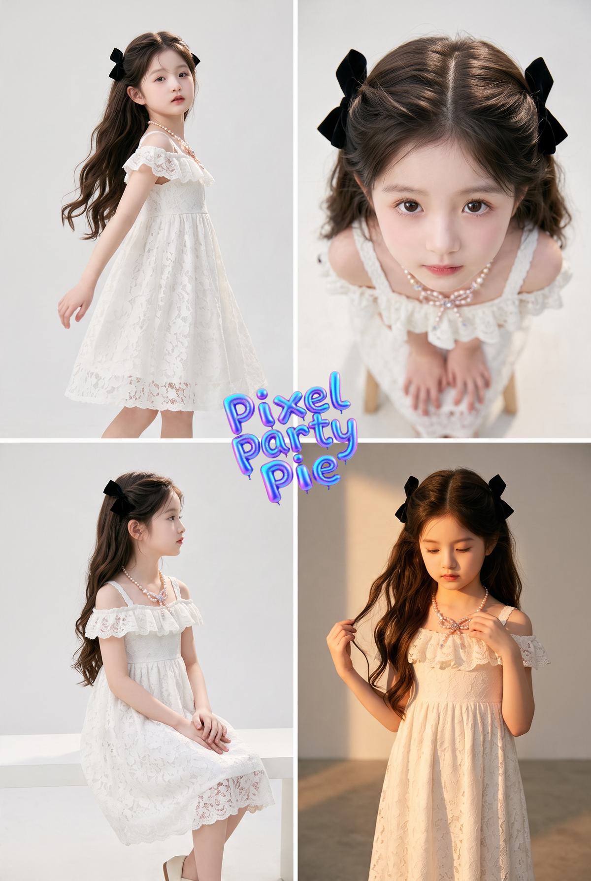 Kid’s pearl necklace 2T - 9T