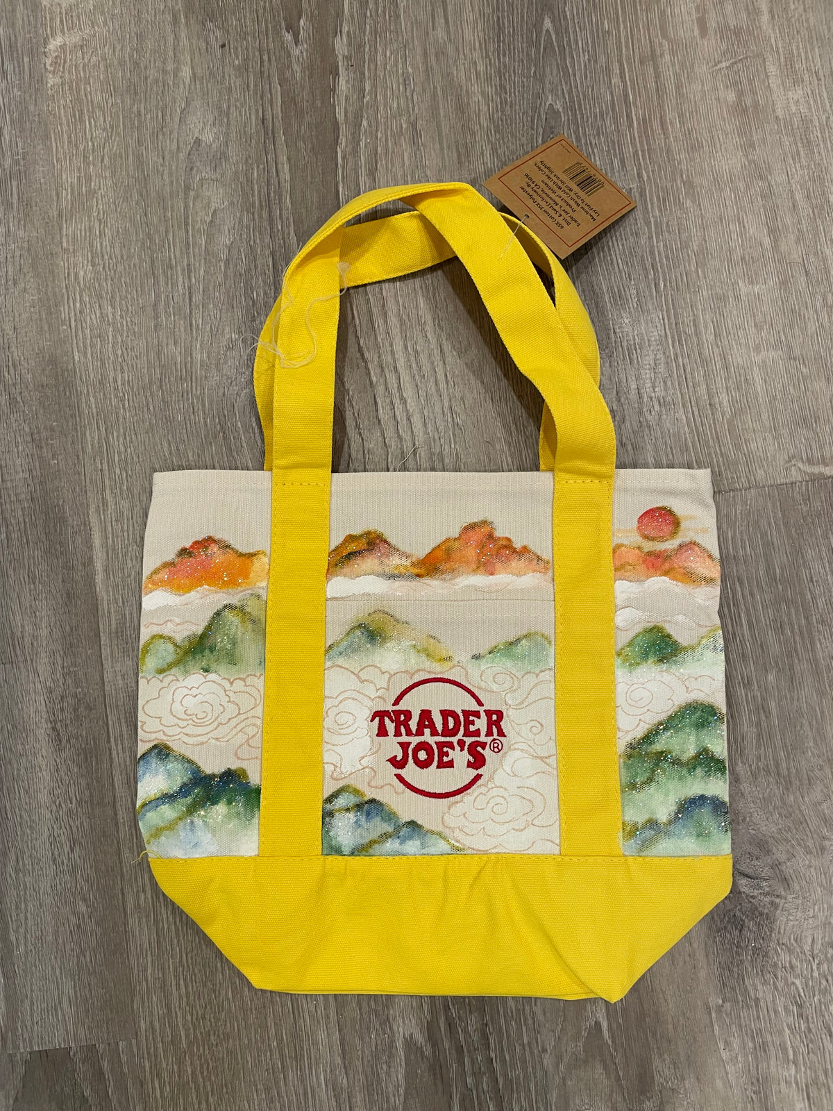 Chinese Landscaping Painting x Trader Joe Bag