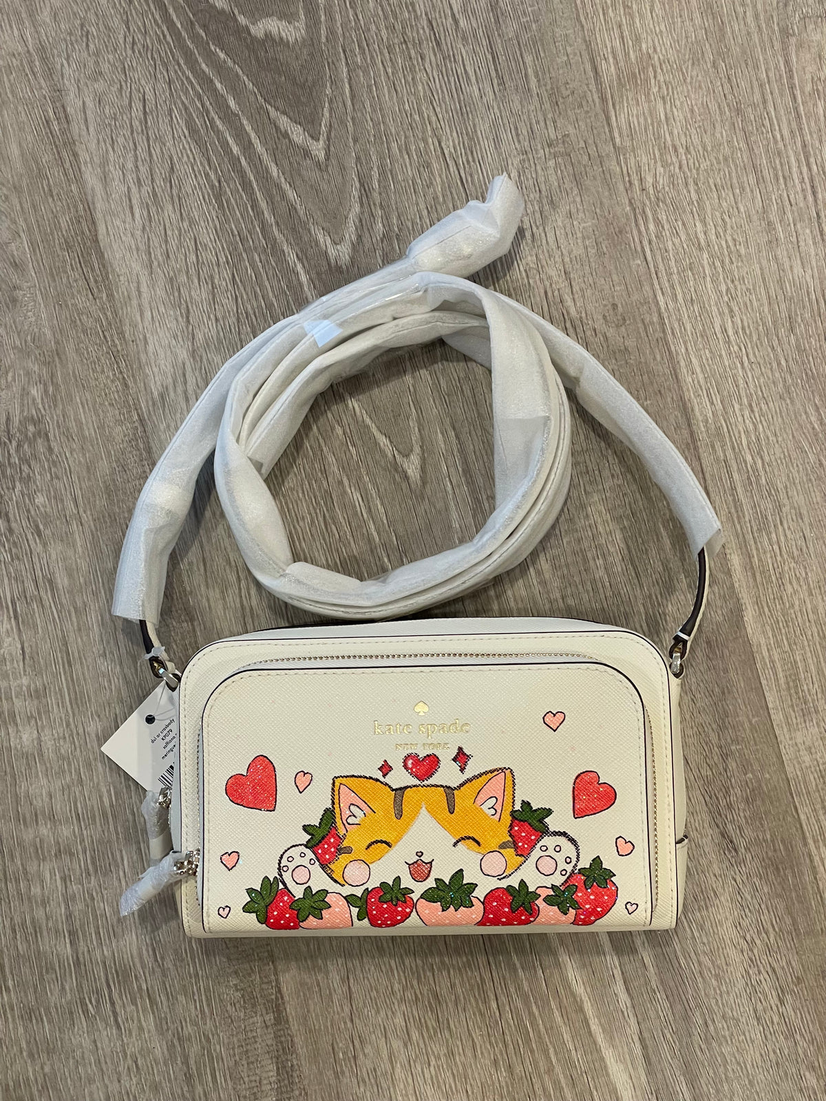 Strawberry & orange cat x Kate Spade