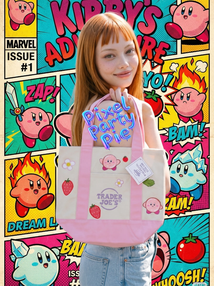 Kirby x TJ bag pink