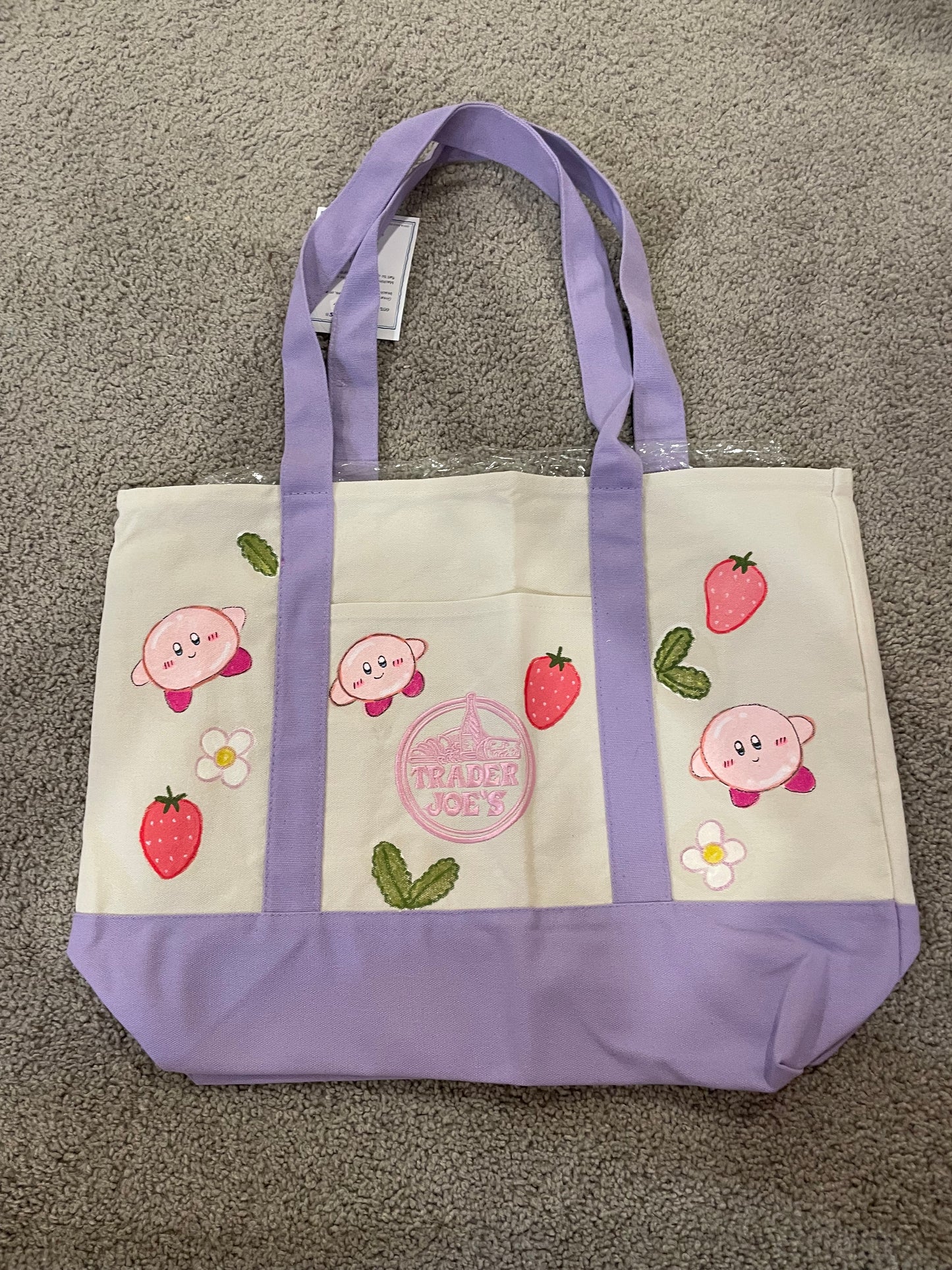 Kirby x TJ bag purple large