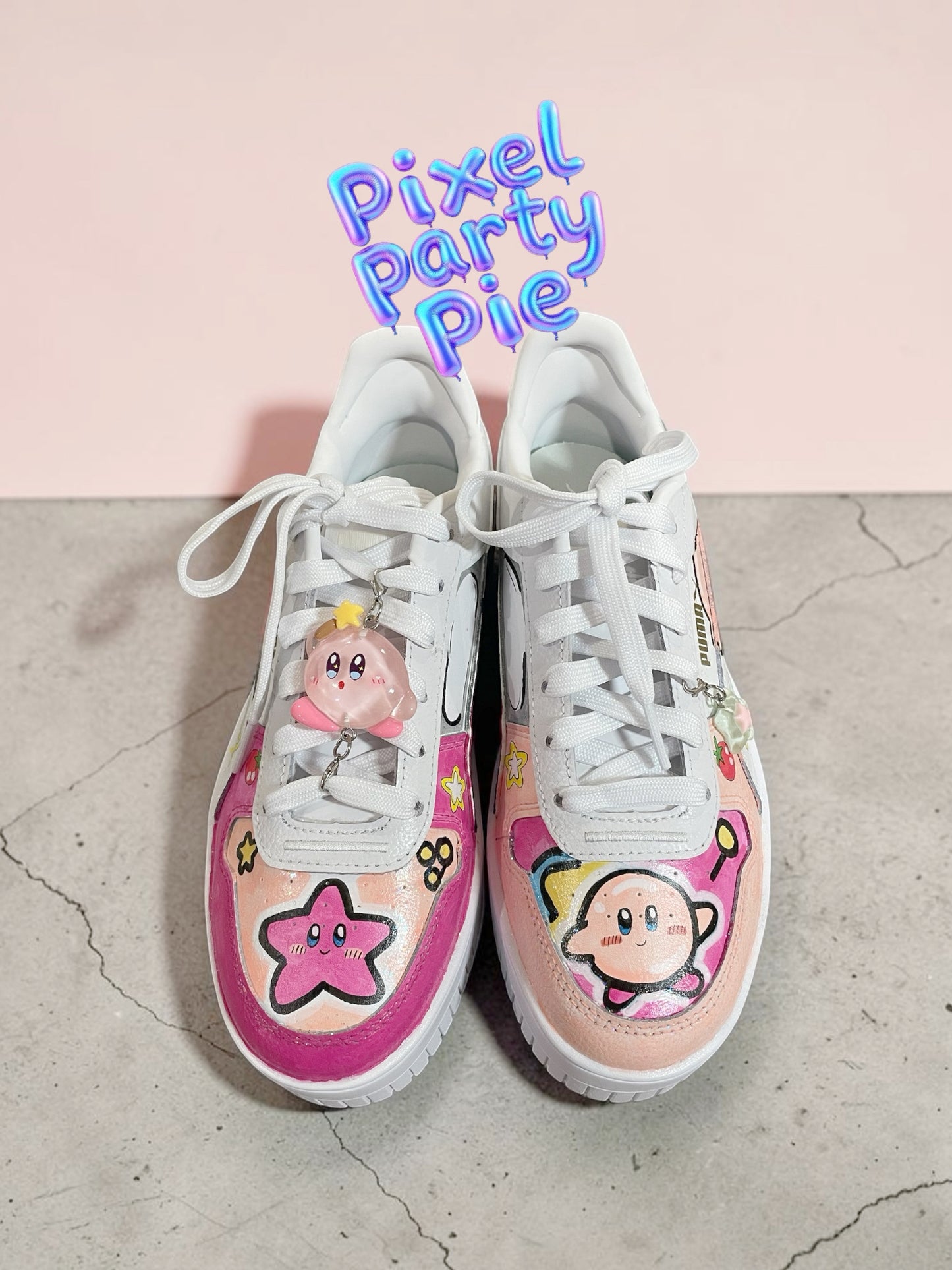 Kirby x Air Jordan pink Man Size 5 Woman Size 7.5 EU size 38
