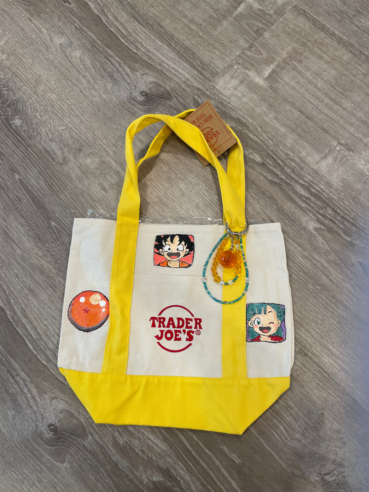 Dragon Ball Z x trader joe bags