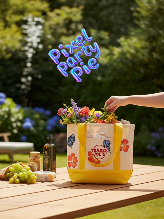 Golden Poppy Trader Joe bag