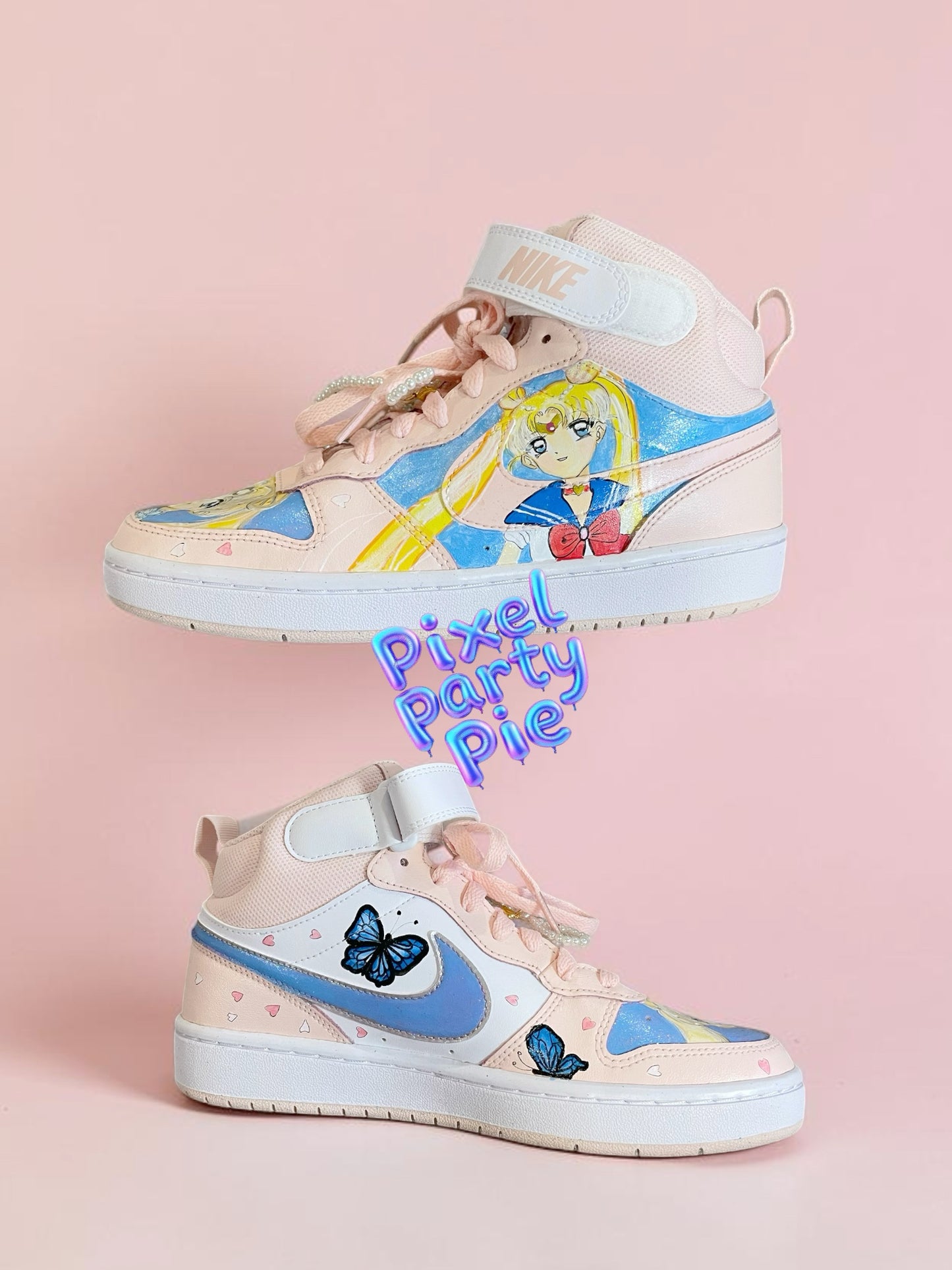 Sailor Moon x Air Jordan Pink 
man Size 5
Woman Size 7.5
EU size 38
