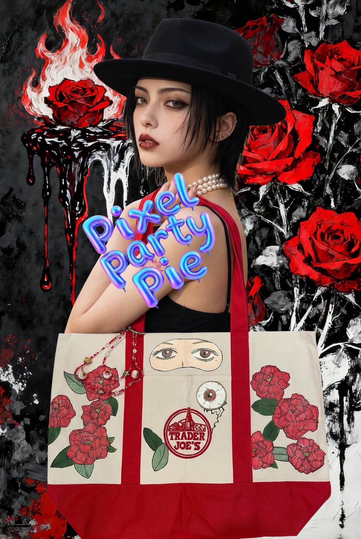 Tomie x Trader Joe with Eye ball charm