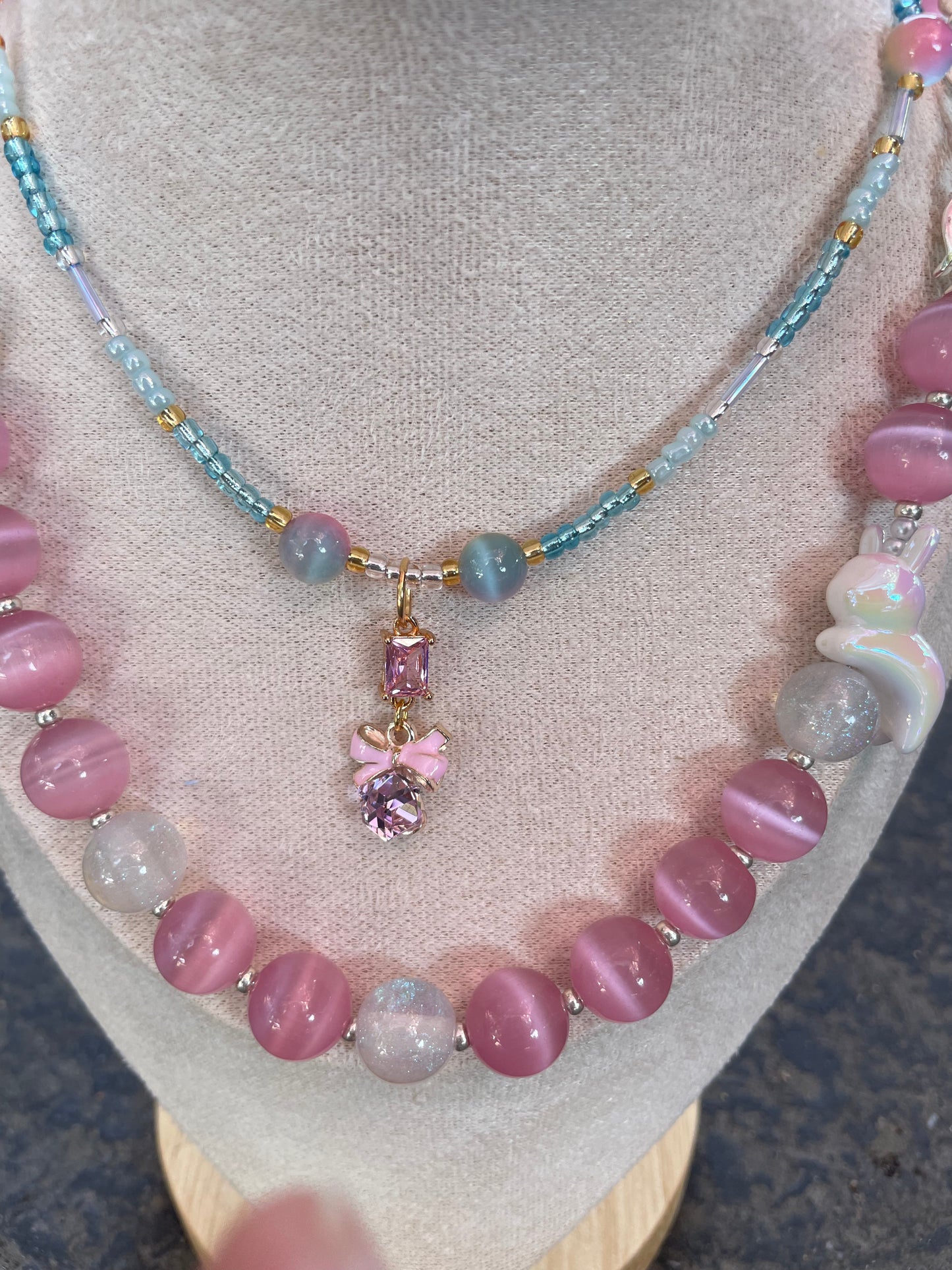 White Rabbit necklace