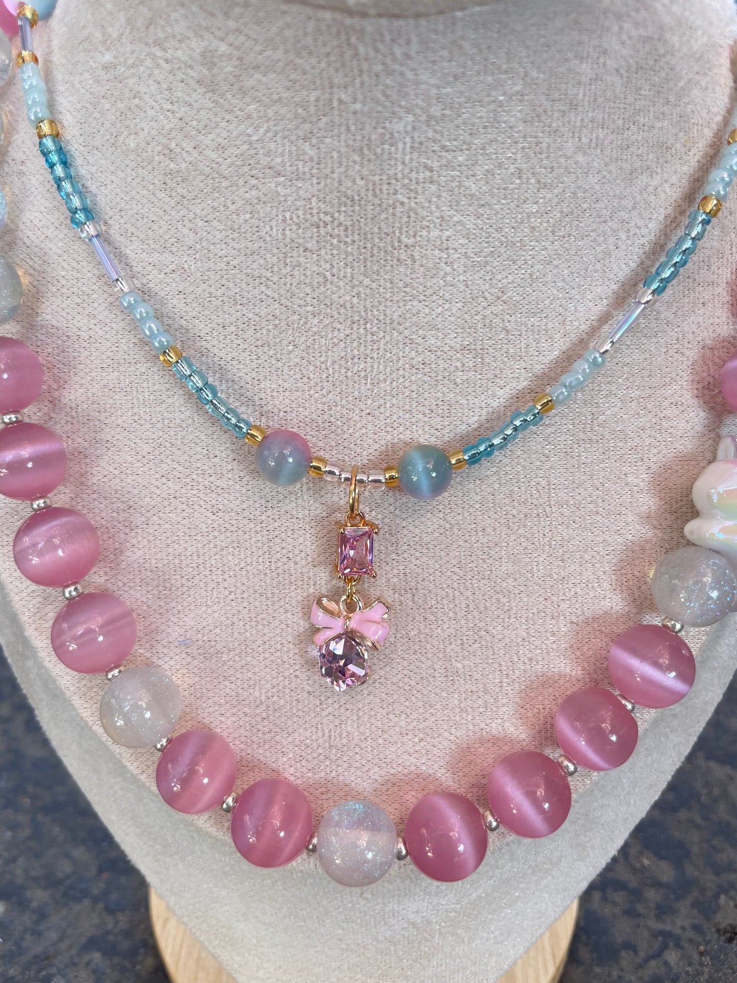 White Rabbit necklace