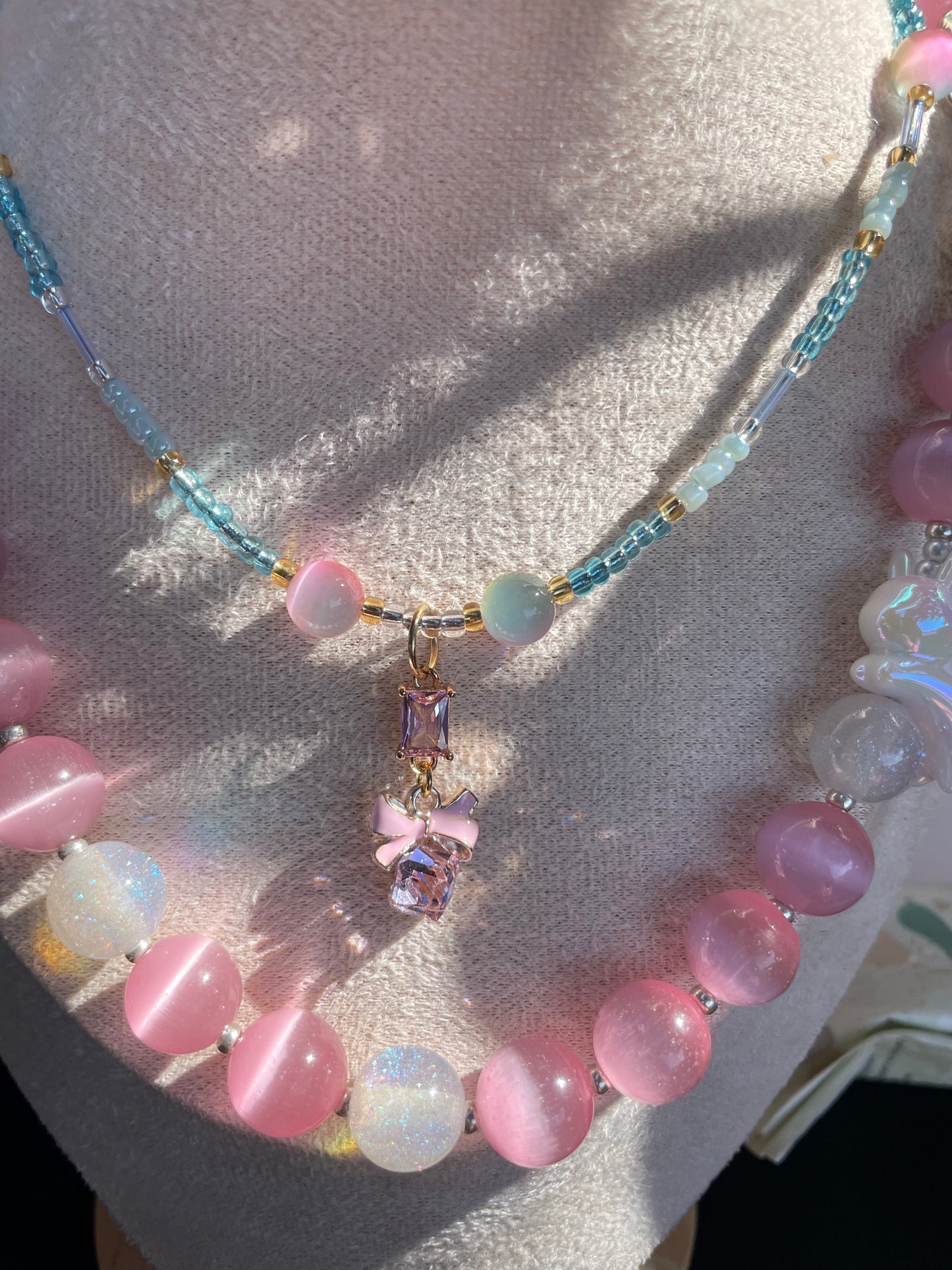 White Rabbit necklace