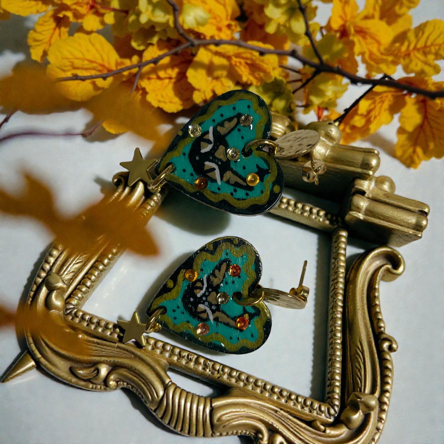 Hand-painted Earrings