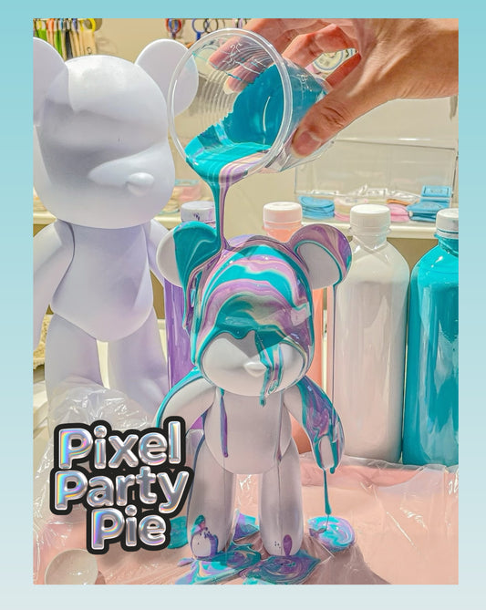 12 inches Pour a bear