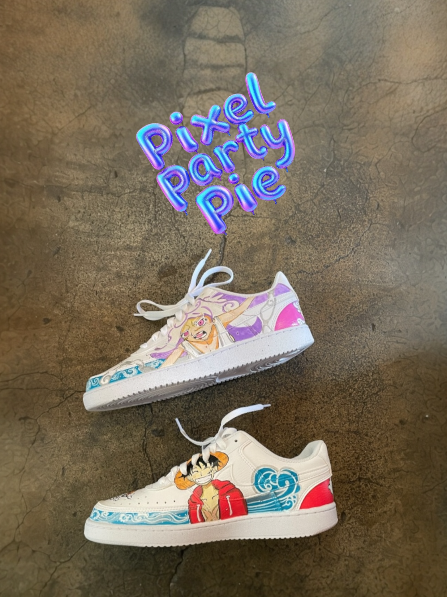 Nike Size 8 x One Piece Luffy 5th Gear