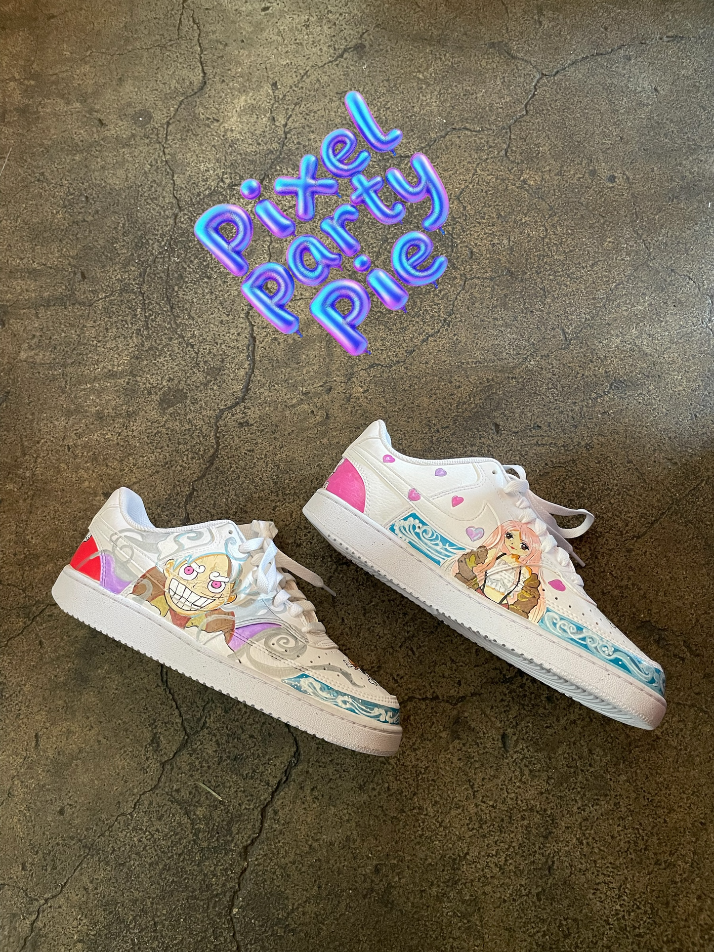 Nike Size 8 x One Piece Luffy 5th Gear