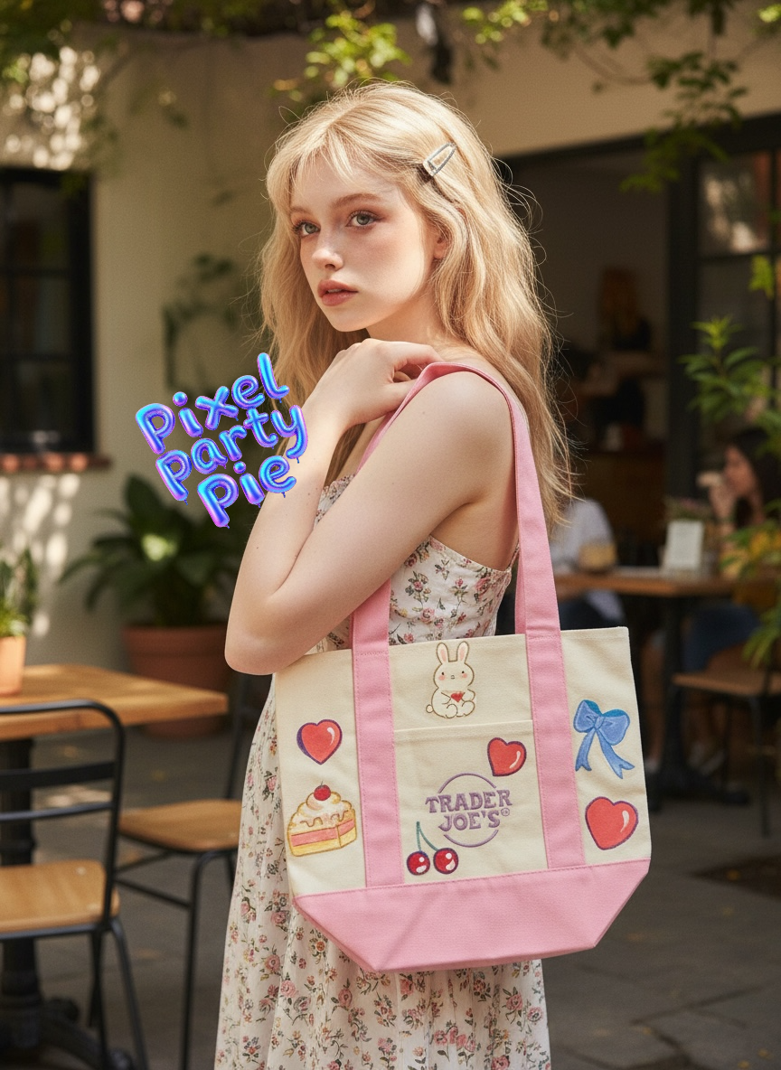 Pink Bunny customized bag