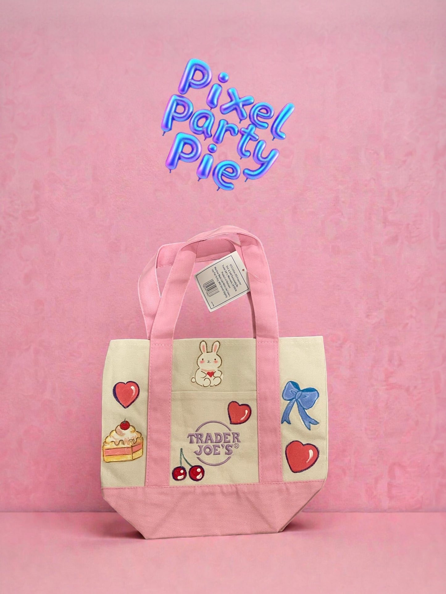 Pink Bunny customized bag