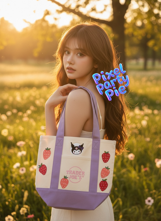 Kuromi x TJ bag purple