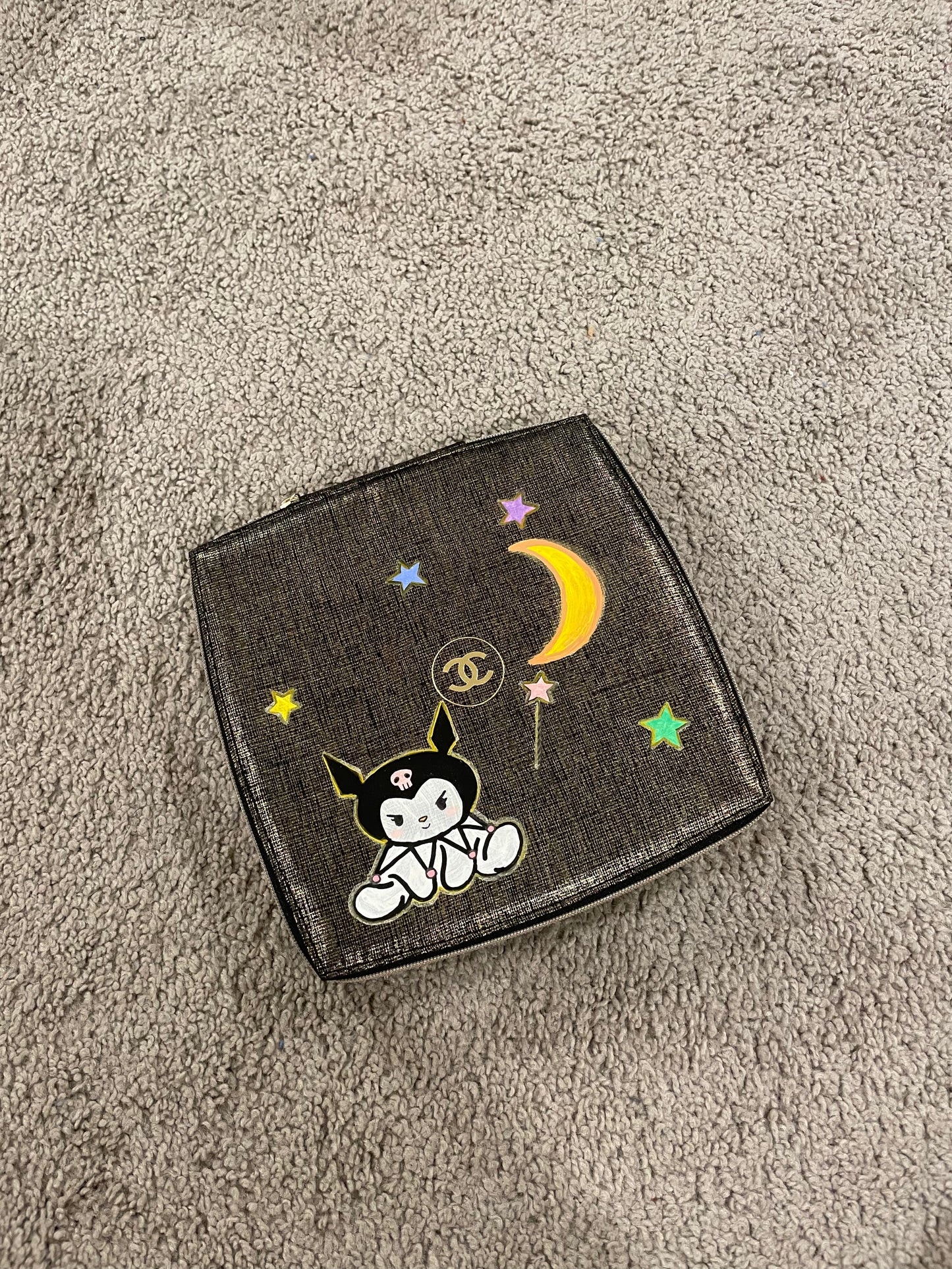 Kuromi x Chanel Makeup Bag