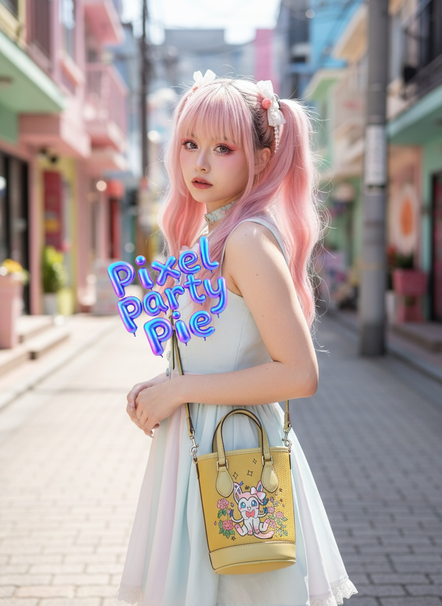Real Leather Crossbody x Sylveon