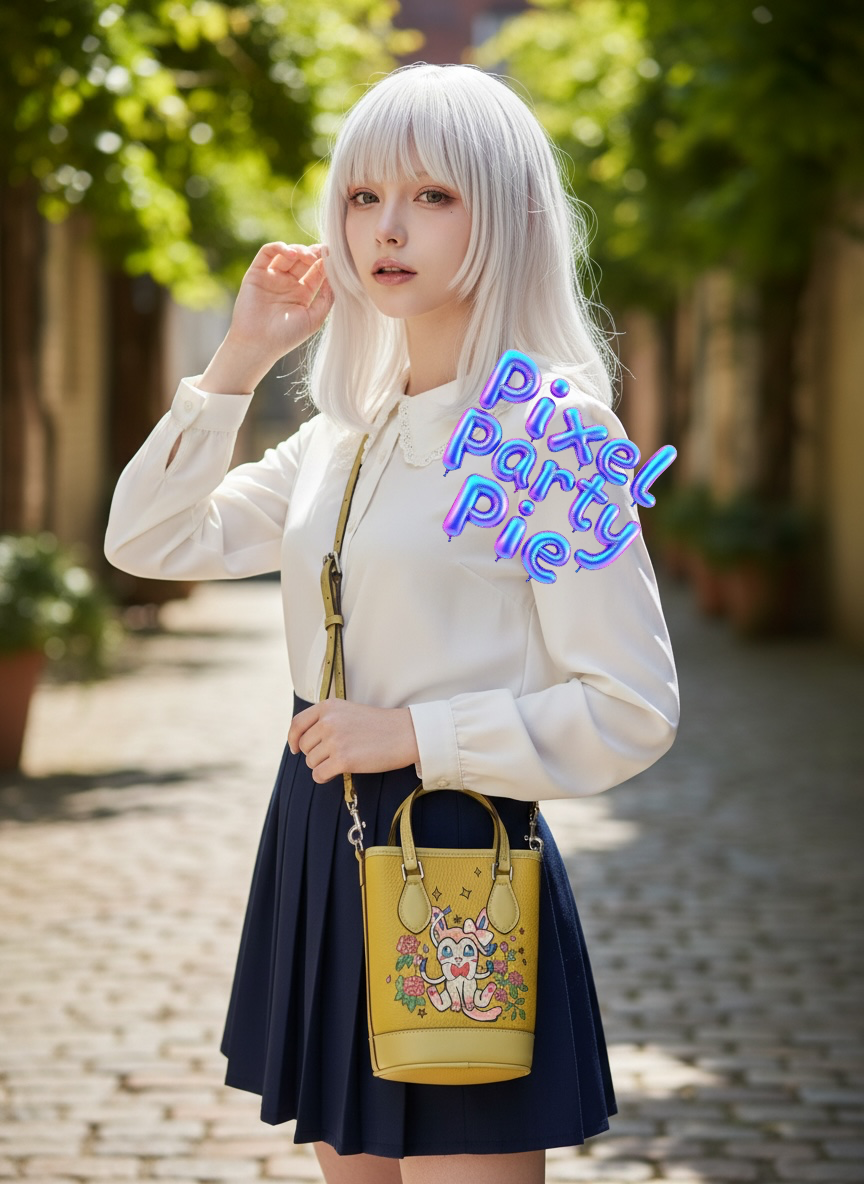Real Leather Crossbody x Sylveon