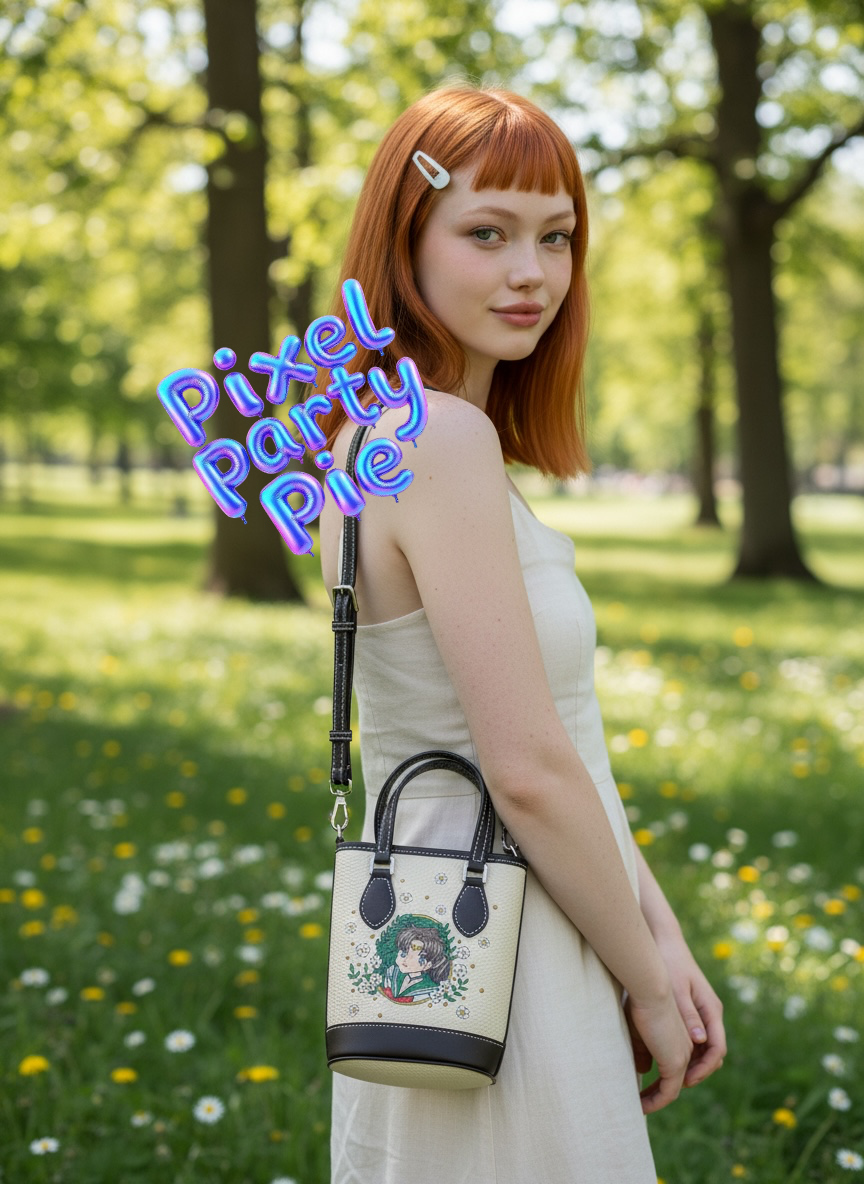 Real Leather crossbody x Sailor Jupiter