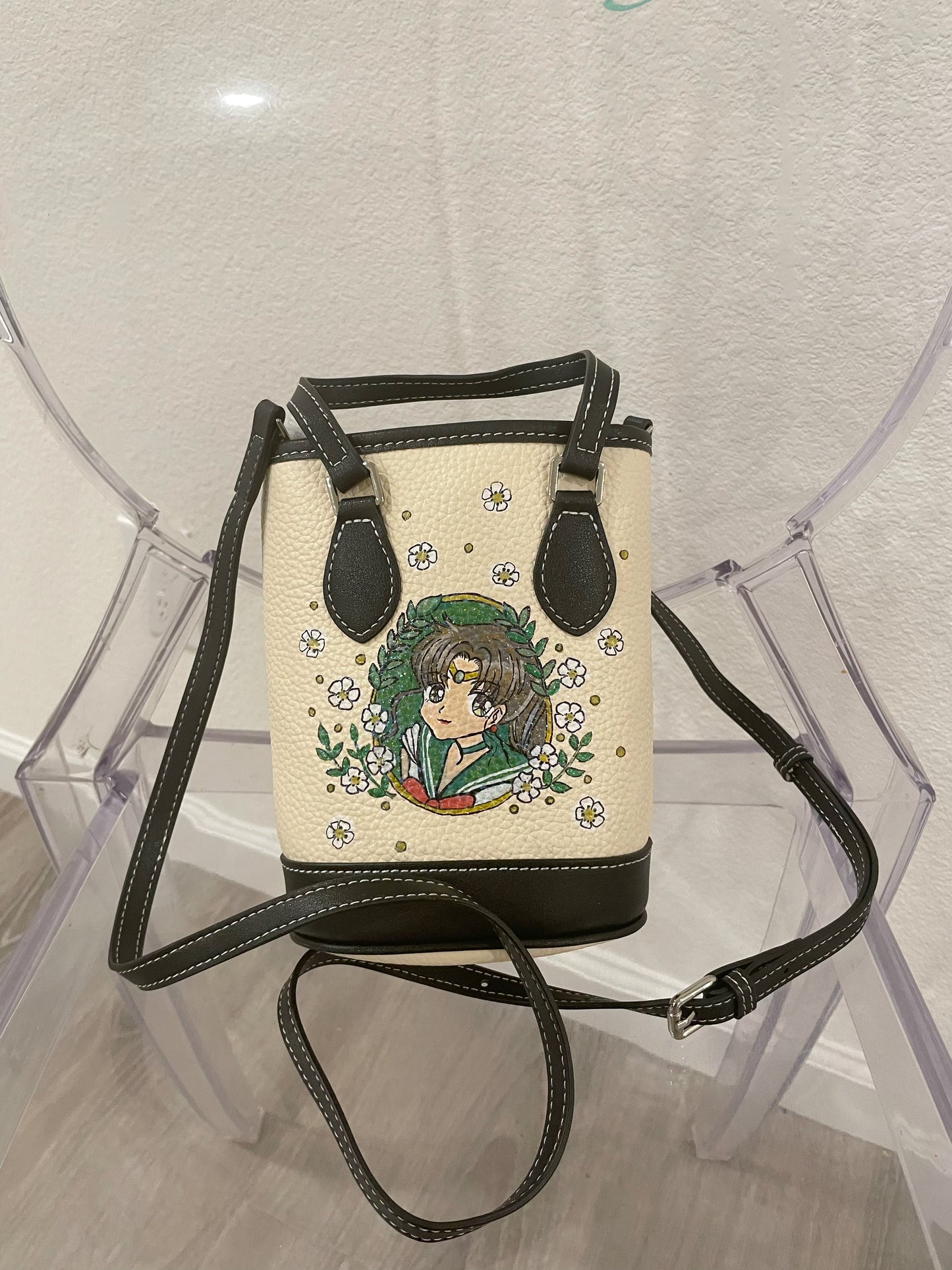 Real Leather crossbody x Sailor Jupiter