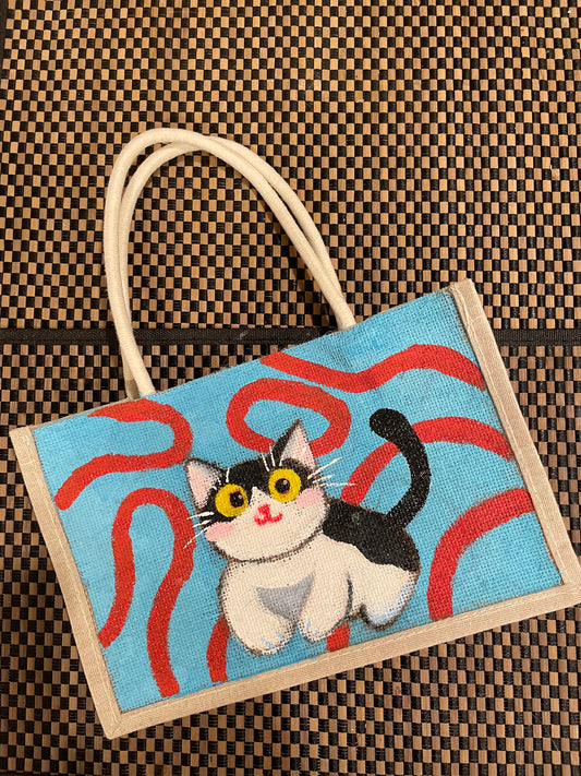 Cat Bag Printing (both sides)