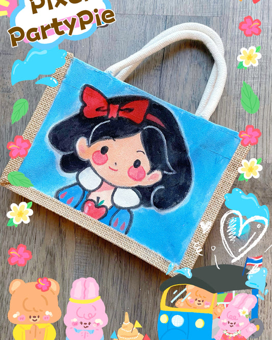 Snow White Bag Printing (both sides)