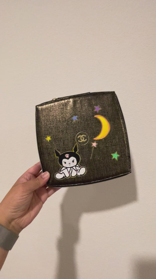 Kuromi x Chanel Makeup Bag